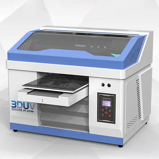 New Portable UV Printer 2880DPI Printing Machine Head Phone Case Wood Metal Acrylic Plastic A3 Led UV Flatbed Printer