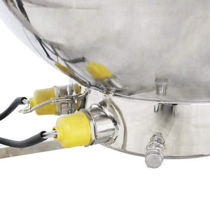200L Electric Jacketed Mixing Kettle for Commercial Food Processing