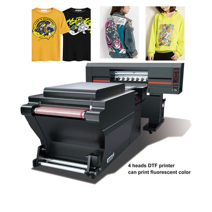 E60 DTG & DTF Printer | Direct-to-Garment & PET Film Printing Machine – 220V