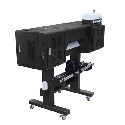 60CM Automatic DTF T-Shirt Printing Machine | Dual Head Inkjet Printer