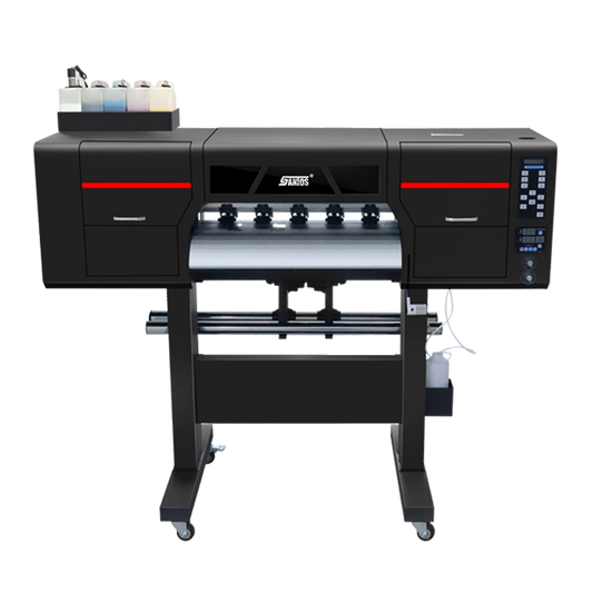 60CM Automatic DTF T-Shirt Printing Machine | Dual Head Inkjet Printer