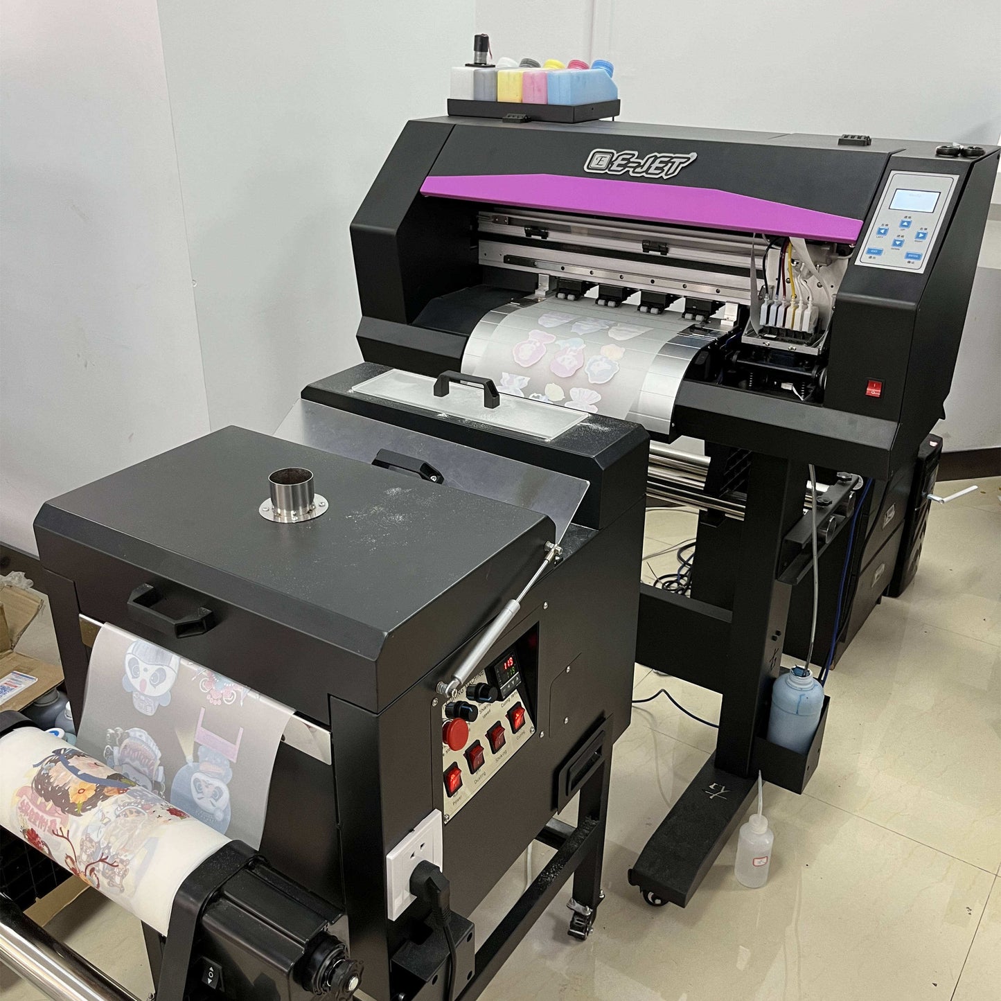 A3 DTF Inkjet Printer Set | Heat Transfer T-Shirt Printing Machine