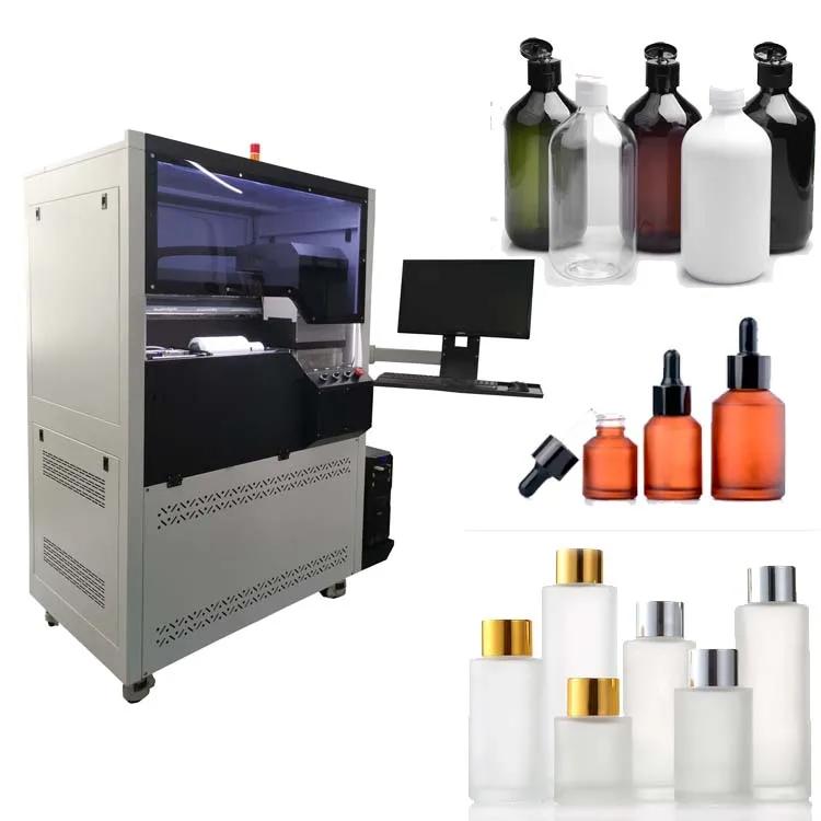 Industrial Automatic UV Inkjet Printer for Plastic Containers, Bottles, Cans, Pouches & Cylindrical Products