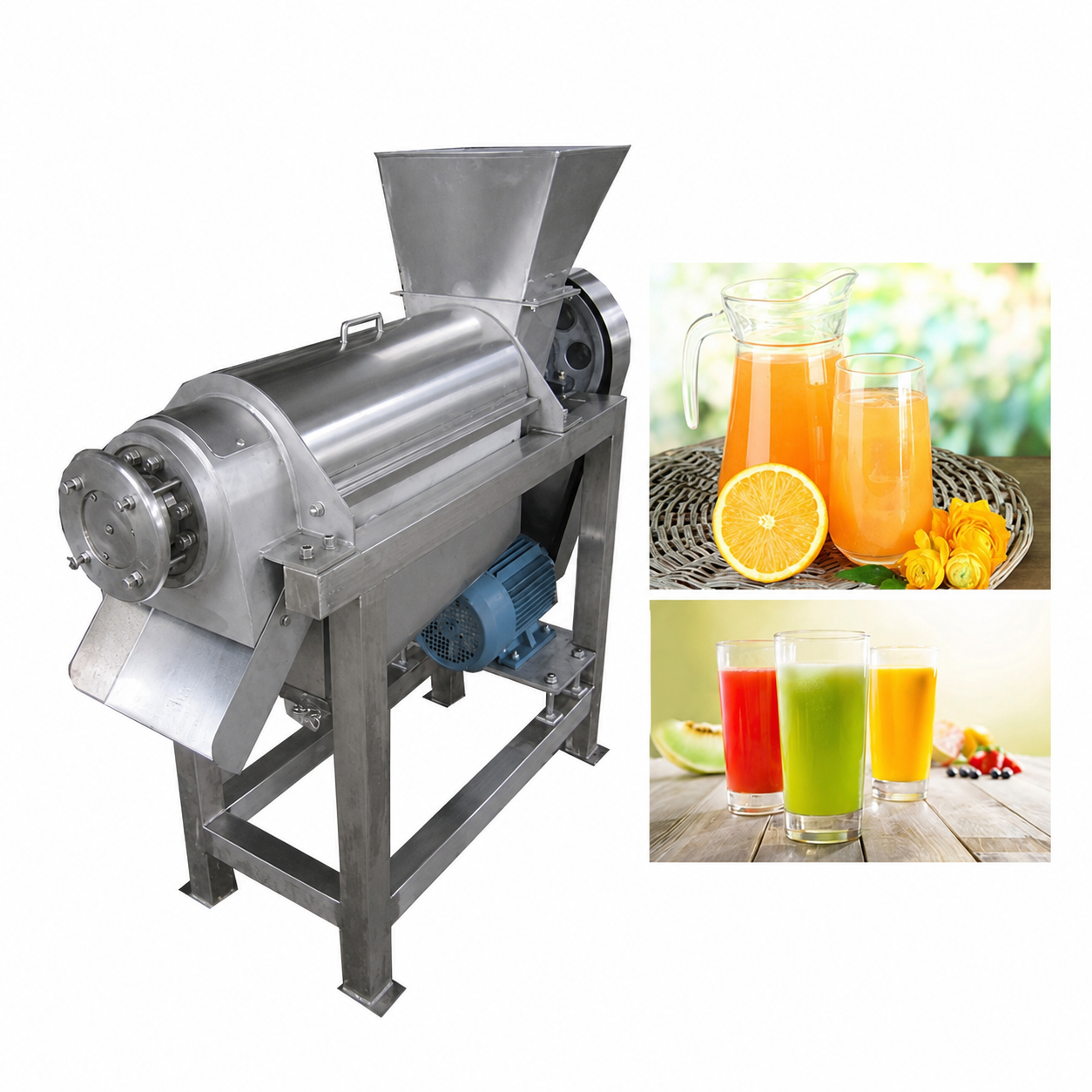 Commercial Fresh Fruit Juice Extractor Machine for Fruits & Vegetables