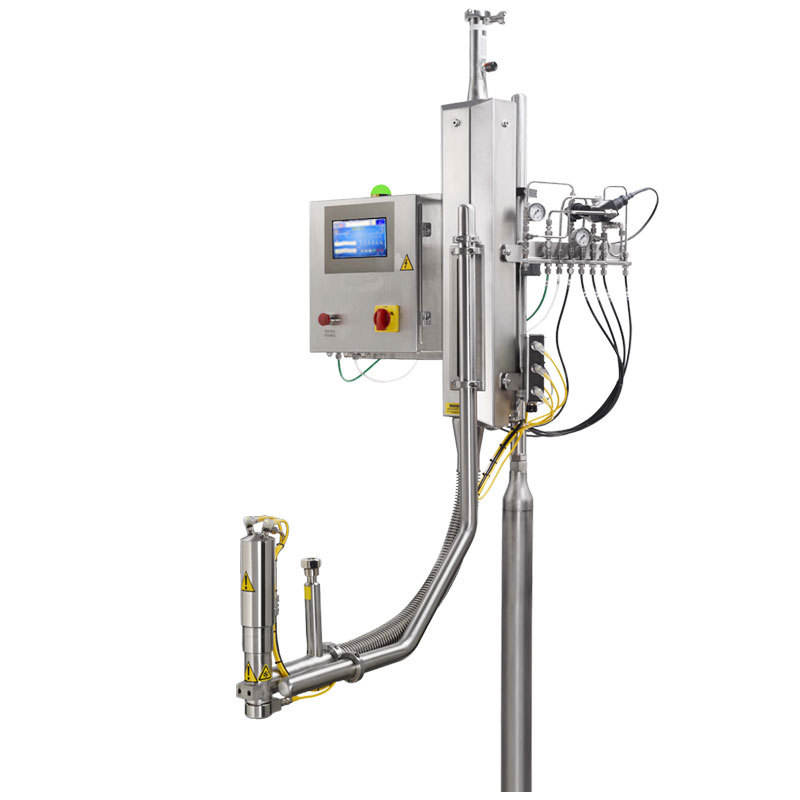 Automatic Liquid Nitrogen Doser for Aluminum Cans, PET Bottles & Food Containers