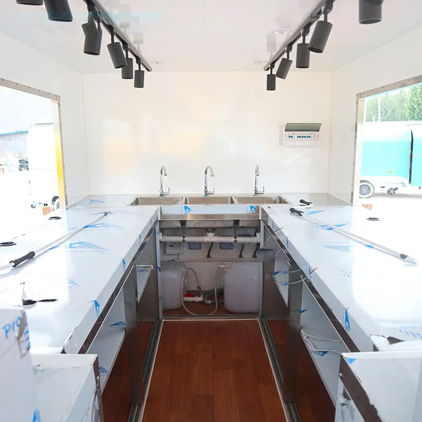 Foldable Fast Food Truck for Commercial Catering