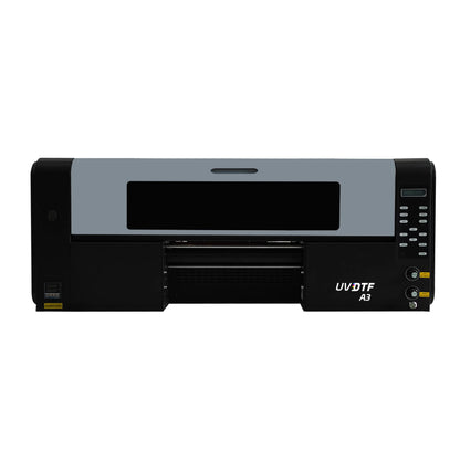 Small UV DTF Roller Sticker Printer New Used Multicolor Ink for Manufacturing Plants Bottle Cup Wrap Sticker Printer