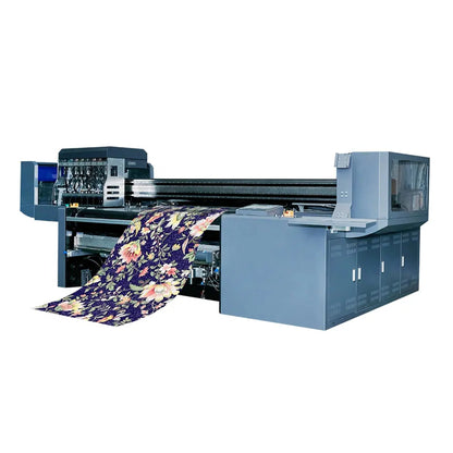 E64-180B Large Format Digital Belt Printer Inkjet Direct to Textile