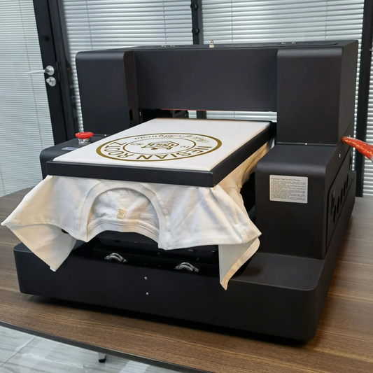 Direct to garment DTG printer t-shirt printer machine A3 for Inkjet Direct To Garment Printing PET film thermal transfer process